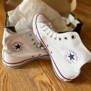 Converse All ⭐️ Star Chuck Taylor Mens 7 / Womens 9 White - New in Box